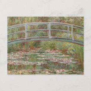Postal Monet French Bridge Giverney