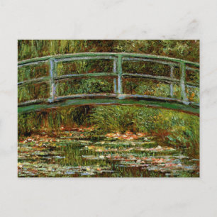 Postal Monet French Bridge Giverney
