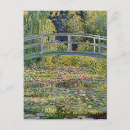 Postal Monet Japanese Bridge Water Lily Pond Landscape