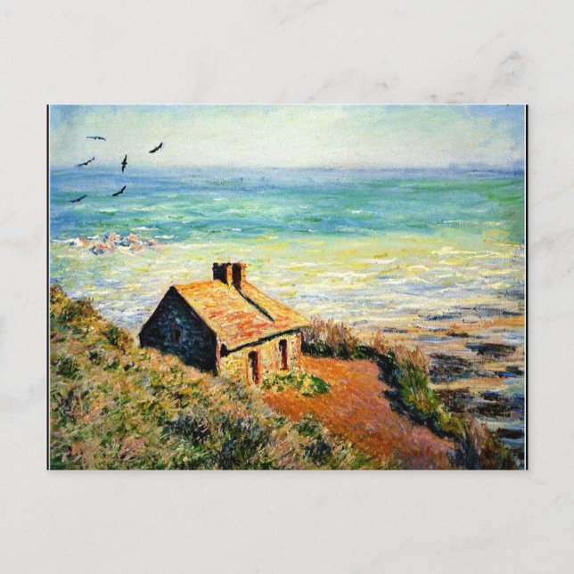 Postal Monet - La Casa de los Personalizados, efecto matu (Anverso)