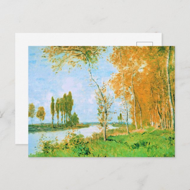 Postal Monet - La primavera en Argentina, (Anverso / Reverso)