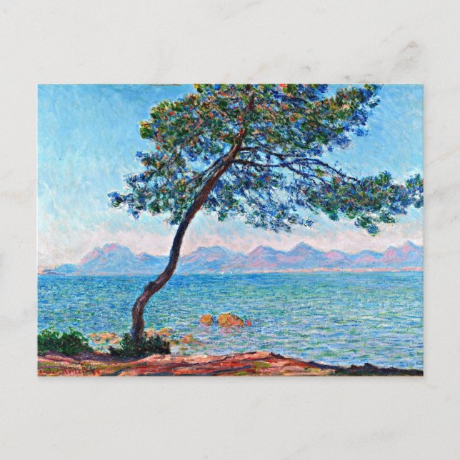 Postal Monet - Las Montañas Esterel (Anverso)