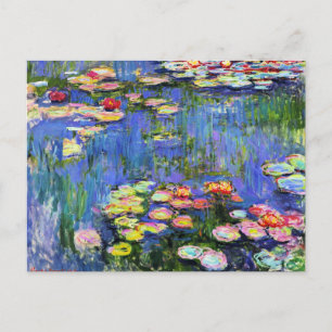 Postal Monet - Lilies de agua, 1916,