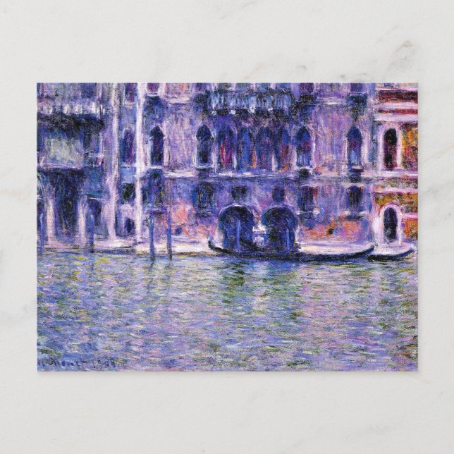 Postal Monet - Palazzo da Mula (Anverso)