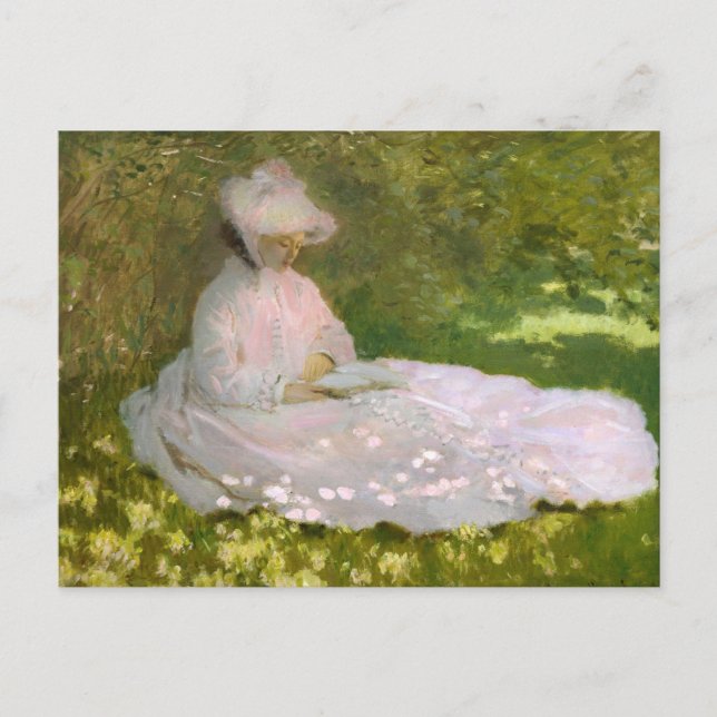 Postal Monet Springtime (Anverso)