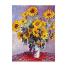 Monet Sunflowers