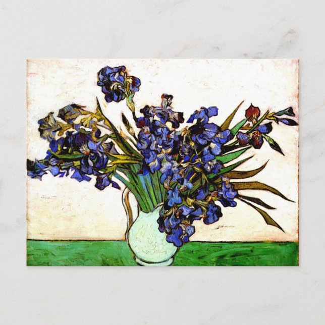 Postal Monet - Vase con irlandeses (Anverso)