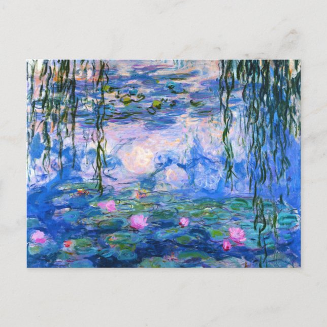 Postal Monet Water Lilies (Anverso)