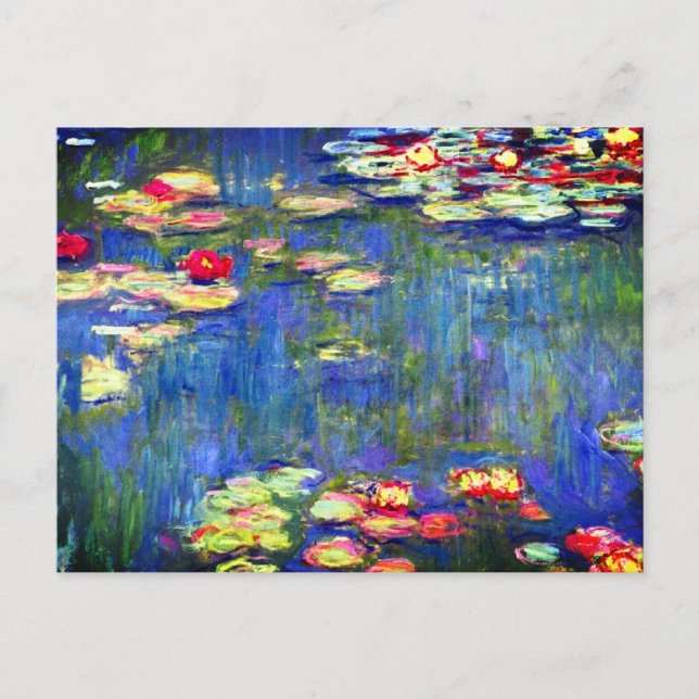 Postal Monet Water Lilies (Anverso)