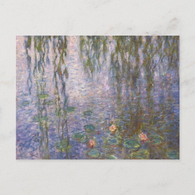 Postal Monet Water Lilies (Anverso)