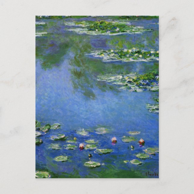 Postal Monet Water Lillies (Anverso)