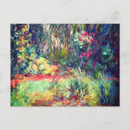 Postal Monet Water Lily Pond