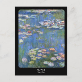 Postal MONET / Waterlios