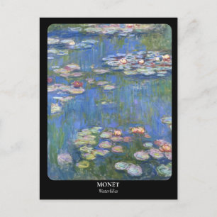 Postal MONET / Waterlios