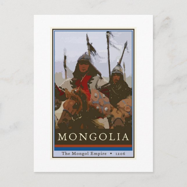 Postal Mongolia (Anverso)