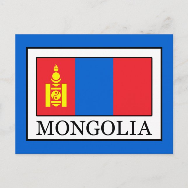 Postal Mongolia (Anverso)