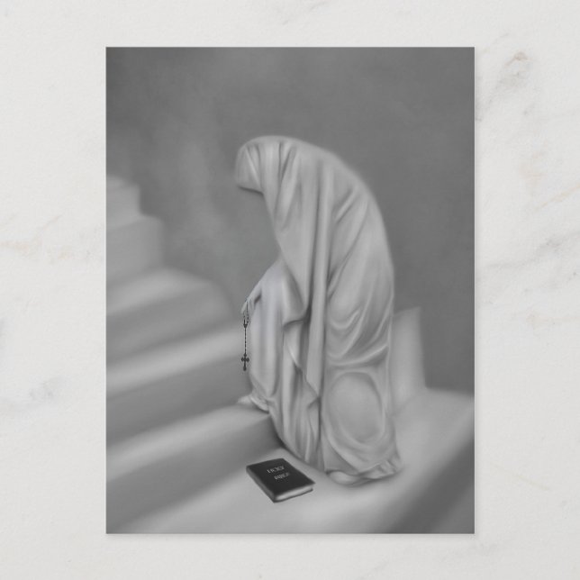 Postal Monje (Anverso)