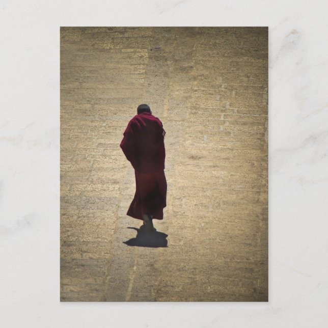 Postal Monje Solemn (Anverso)