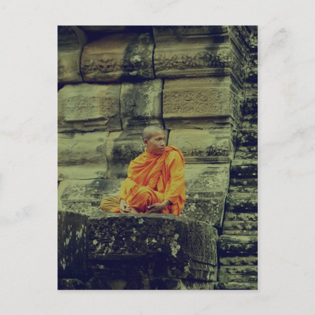 Postal Monk cruzado (Anverso)