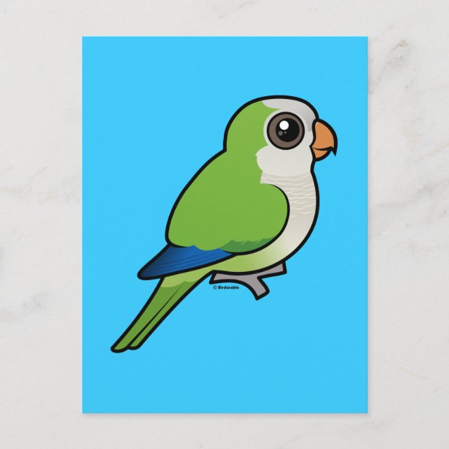 Postal Monk Parakeet (Anverso)