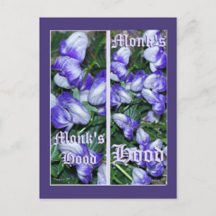POSTAL MONKSHOOD BOOKMARKS