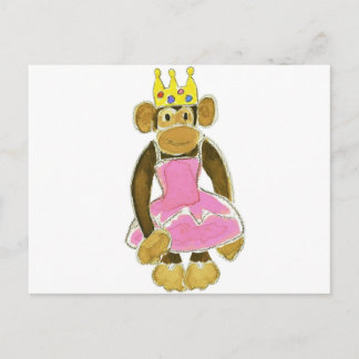 Postal Mono de Ballerina Princess