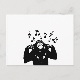 Postal mono de música