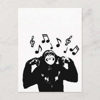 Postal mono de música