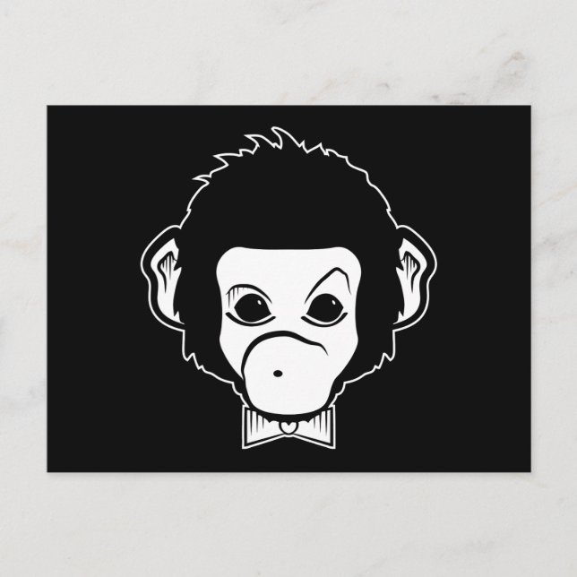 Postal mono de señor (Anverso)