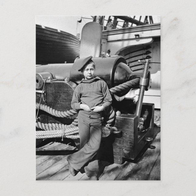 Postal Mono en polvo de guerra civil, años 1860 (Anverso)