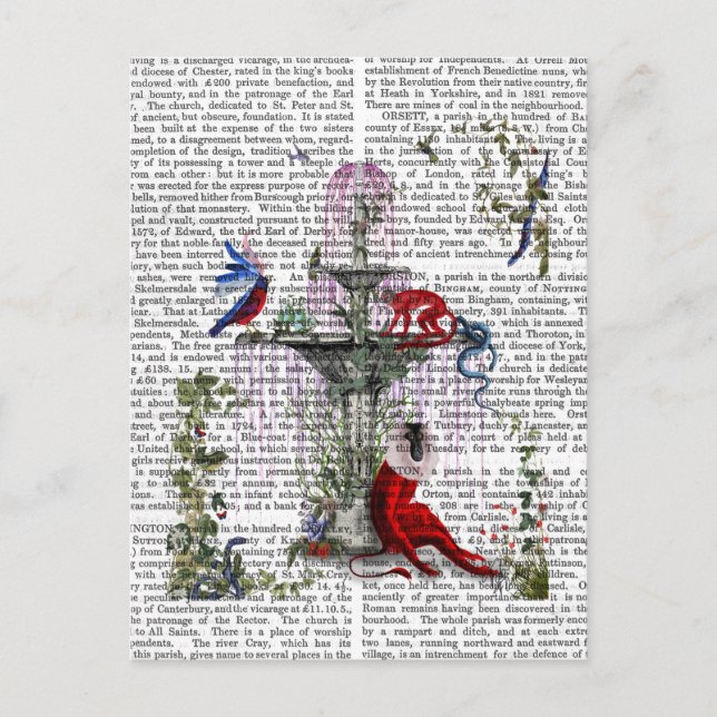 Postal Mono escarlata 2 (Anverso)