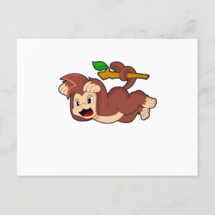 Postal Mono rugiente