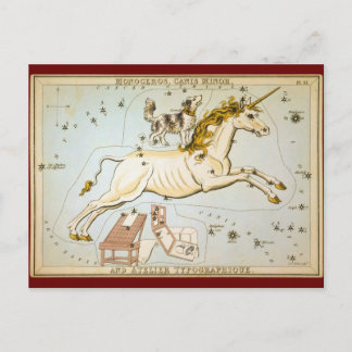 Postal Monoceros, Canis Menor y Atelier Typographique