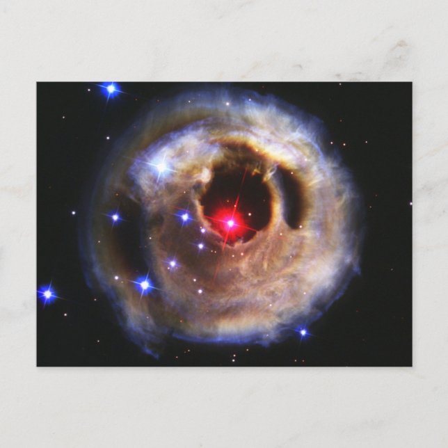 Postal Monocerotis Star V838 (Telescopio Hubble) (Anverso)