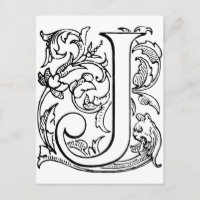 Monograma de la letra J