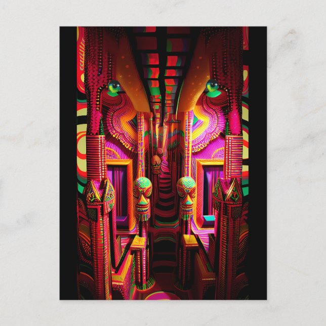 Postal Monólogo interior (Anverso)