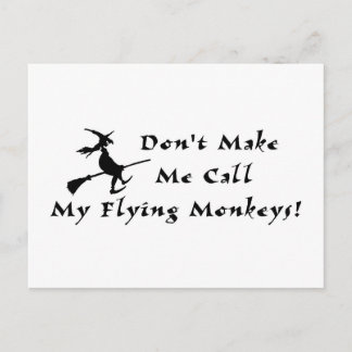 Postal Monos voladores
