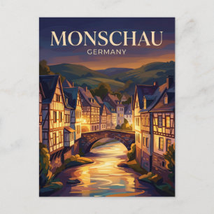 Postal Monschau Alemania