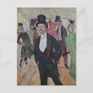 Postal Monsieur Fourcade, 1889