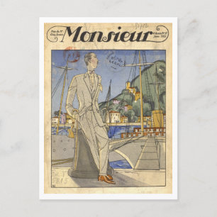 Postal Monsieur France 1923