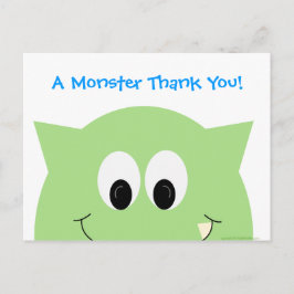 Postal Monster Gracias Postcard