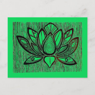 Postal "Monster Lotus"
