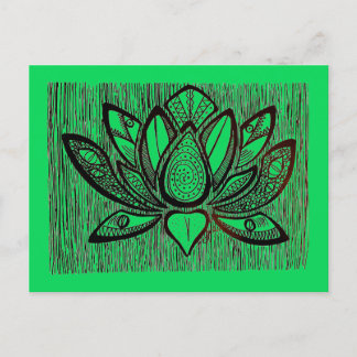 Postal "Monster Lotus"