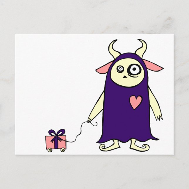 Postal Monster Present (Anverso)