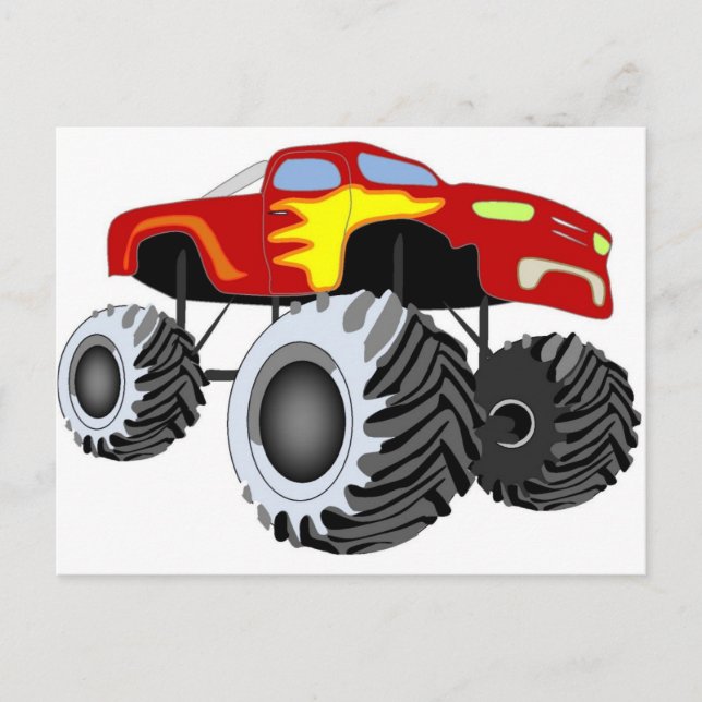 Postal Monster truck (Anverso)