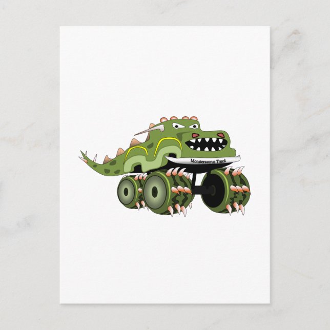 Postal Monstersaurus Truck (Anverso)
