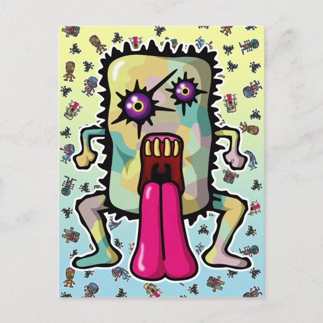 Postal monstruo6 (Anverso)