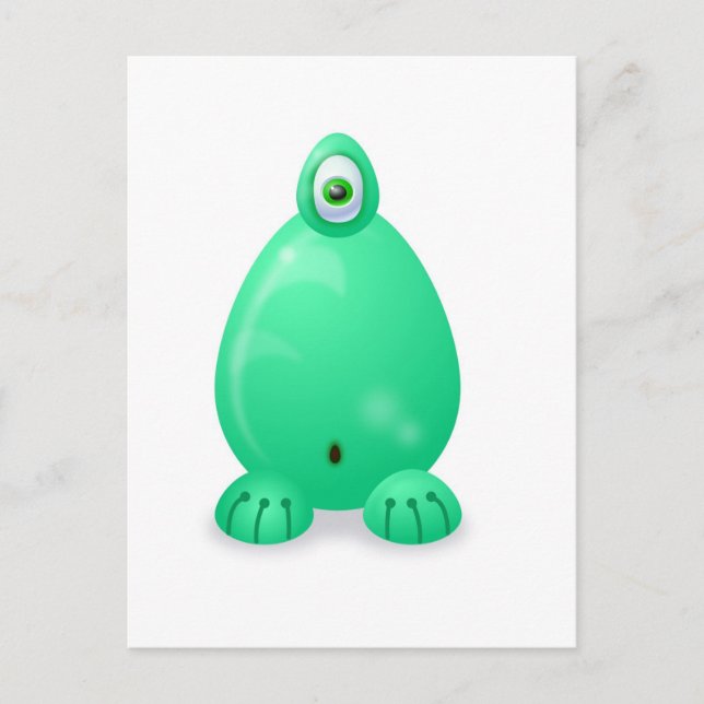 Postal Monstruo 8 (Anverso)