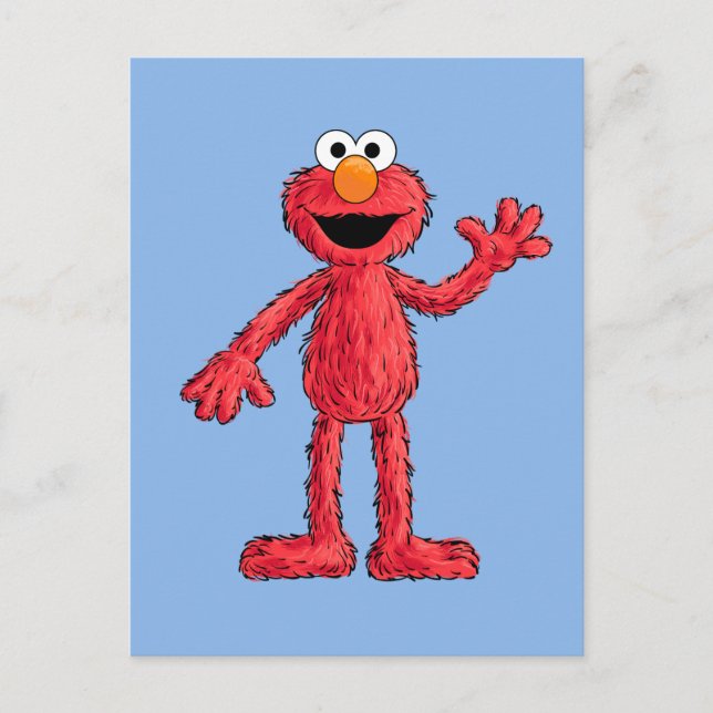 Postal Monstruo al final de esta historia | Cutie Elmo (Anverso)