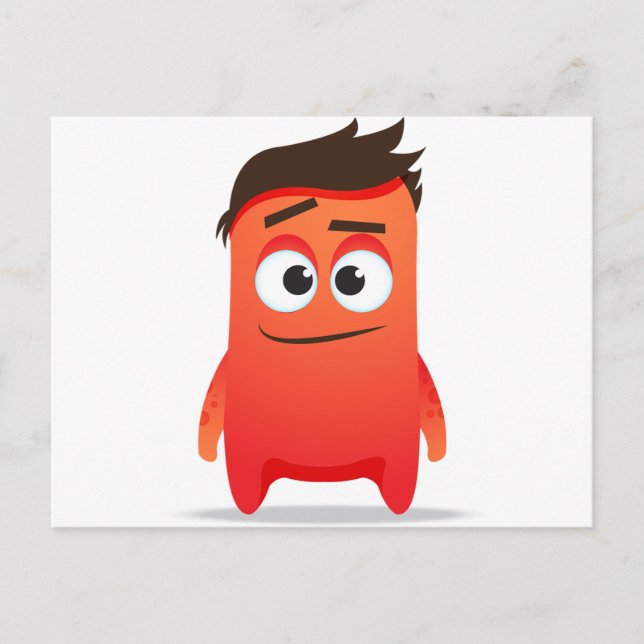 Postal Monstruo de ClassDojo demasiado fresco para usted (Anverso)